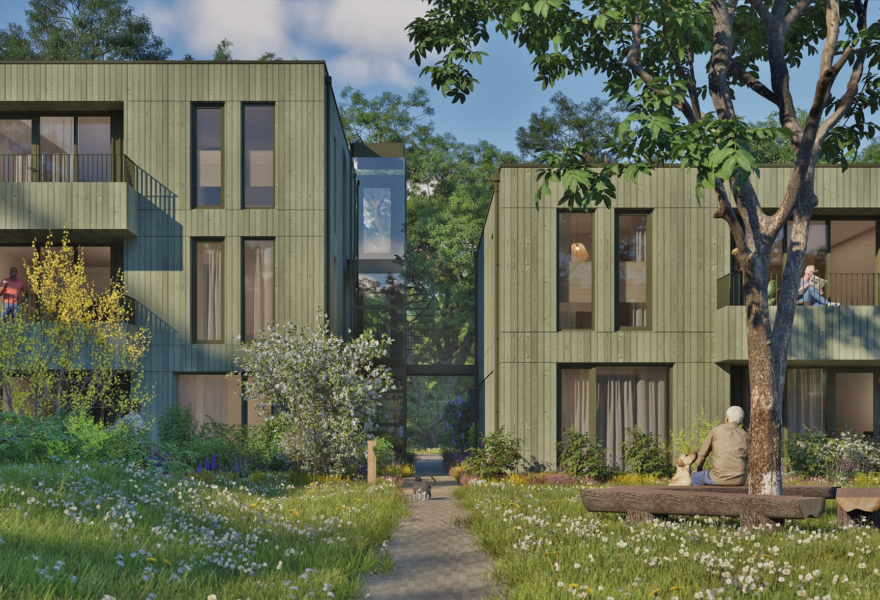 Opmaat_wonen_projectontwikkeling_Hoftuyn_voorgevel_doorkijk